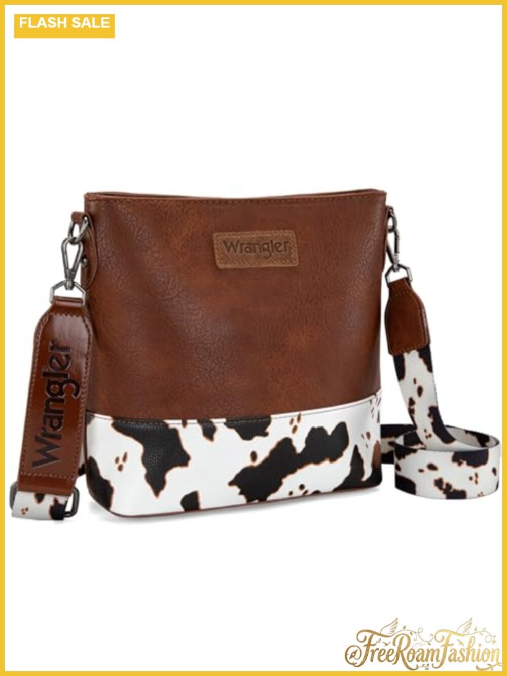 Vegan Leather Crossbody Bag Messenger Shoulder Purse